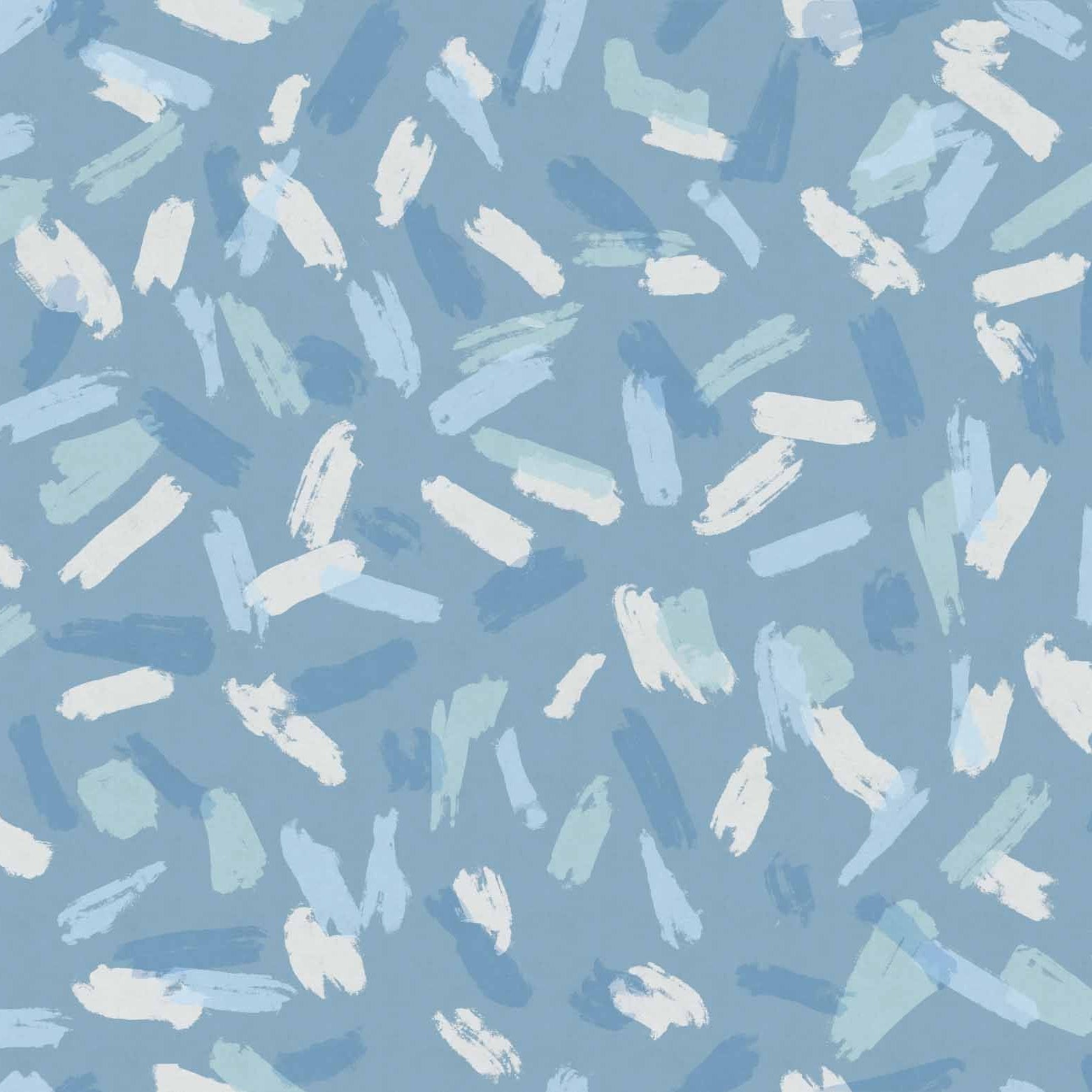 Coordonné behang Gummies Indigo D00377