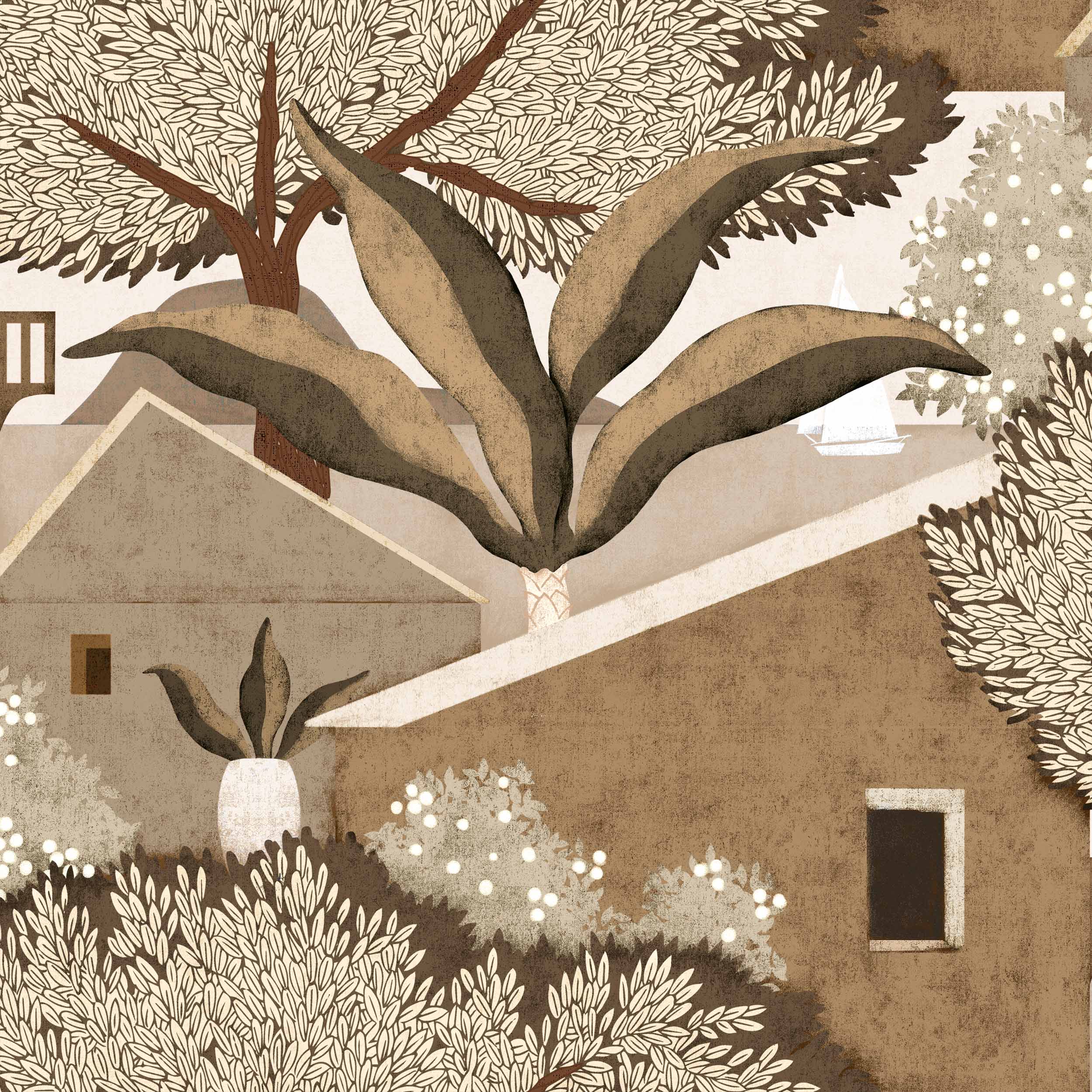 Coordonné behang Nopoló Arena C00010