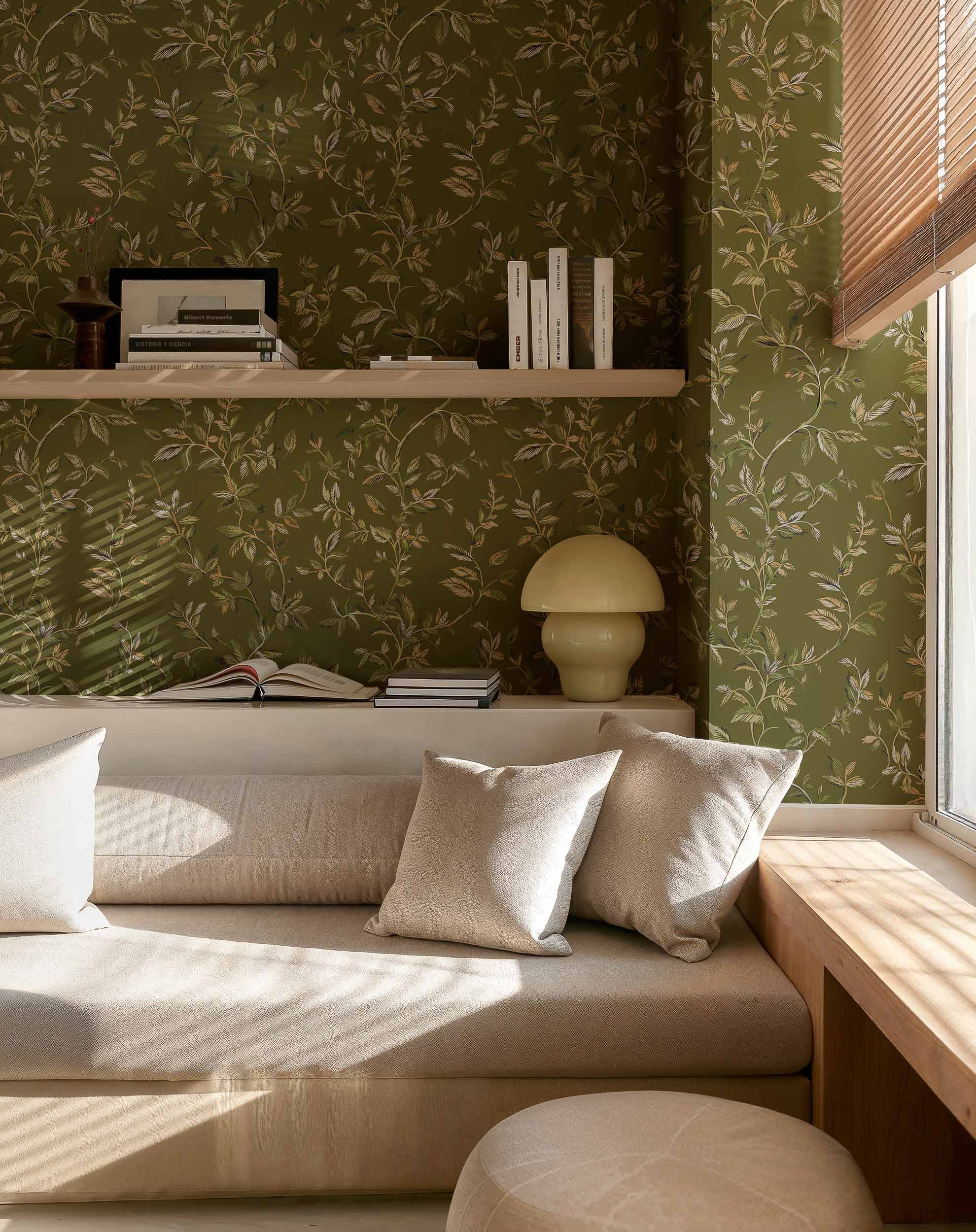 Coordonné behang Tenango Cactus C00043