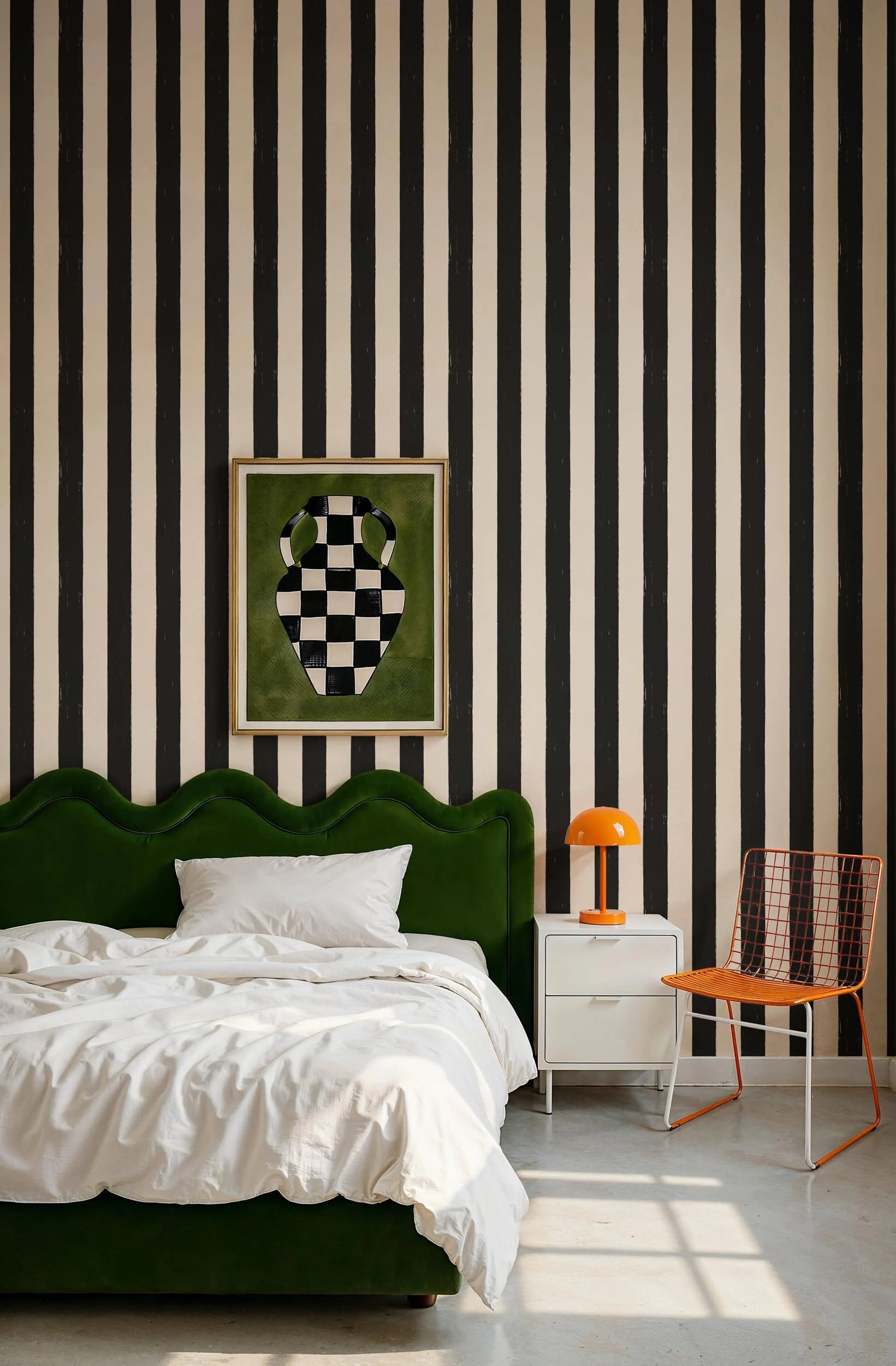 Coordonné behang Toldo Noir C00132