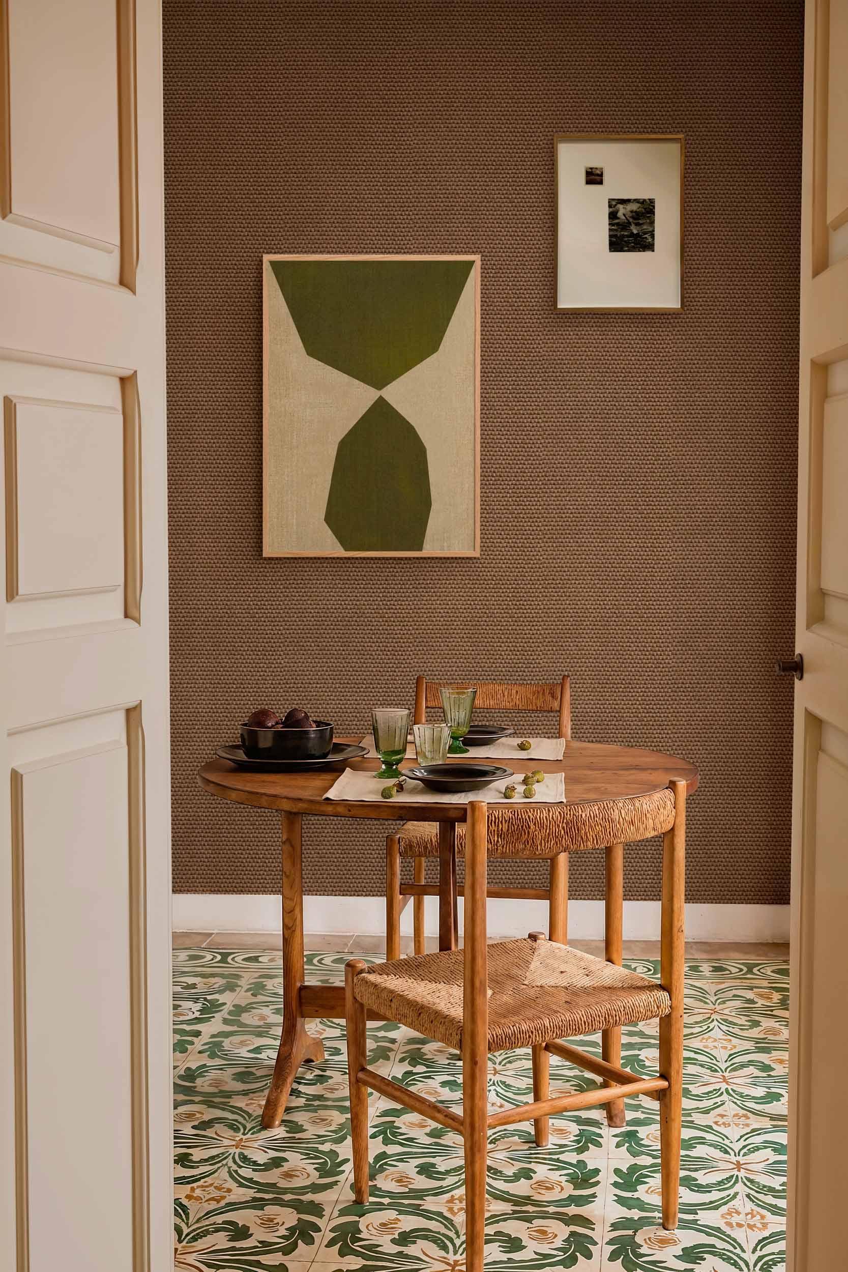 Coordonné behang Yuca Sombra C00040