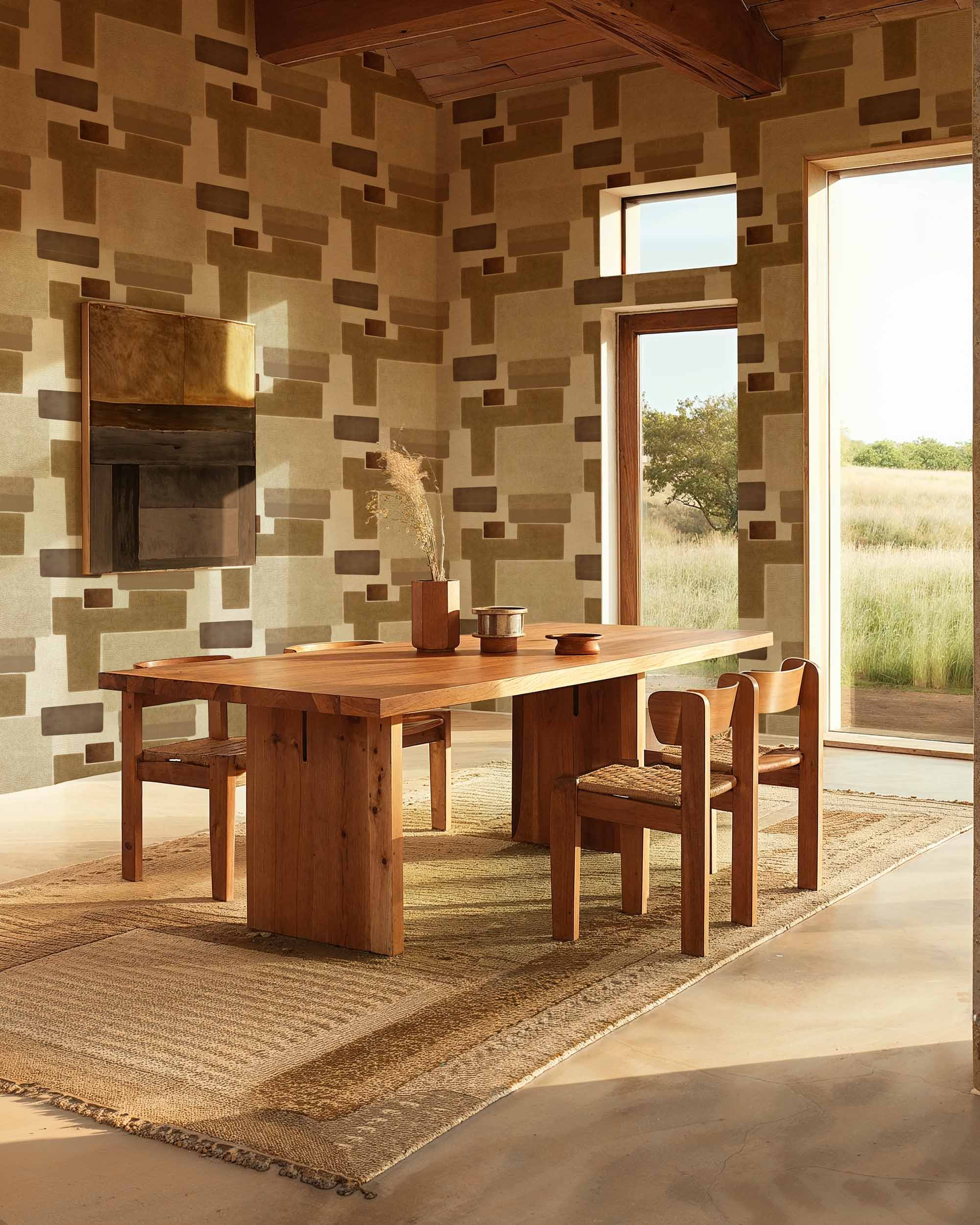 Coordonné behang Zacatecas Arena C00005