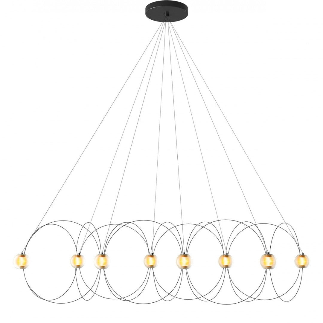 DCW éditions Munari 8 hanglamp zwart