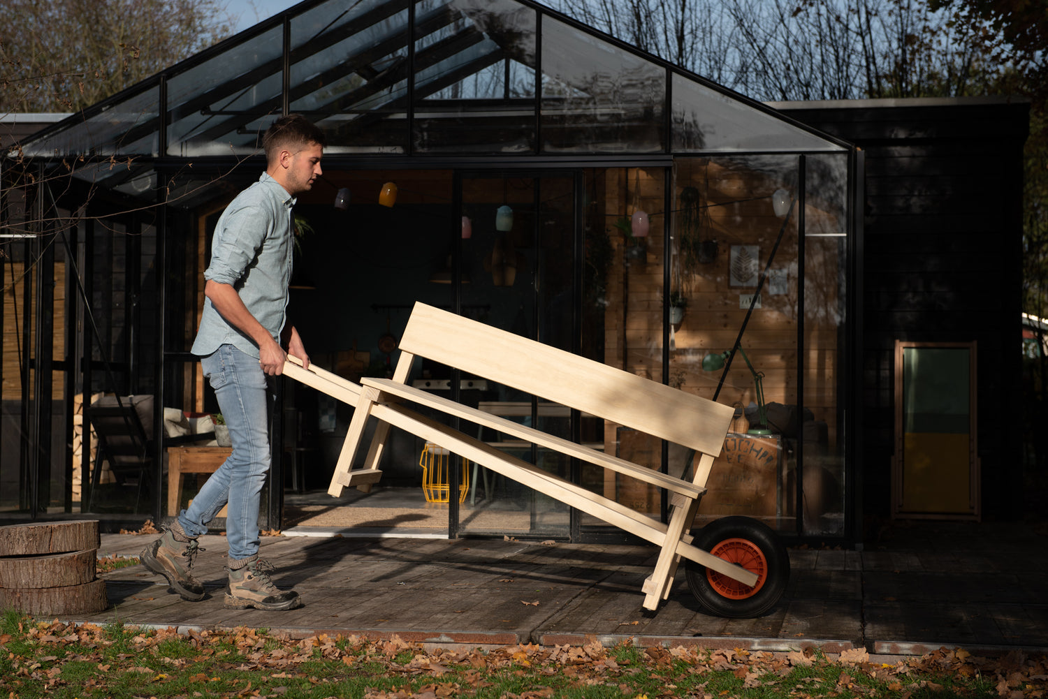 Weltevree Wheelbench Buitenbank