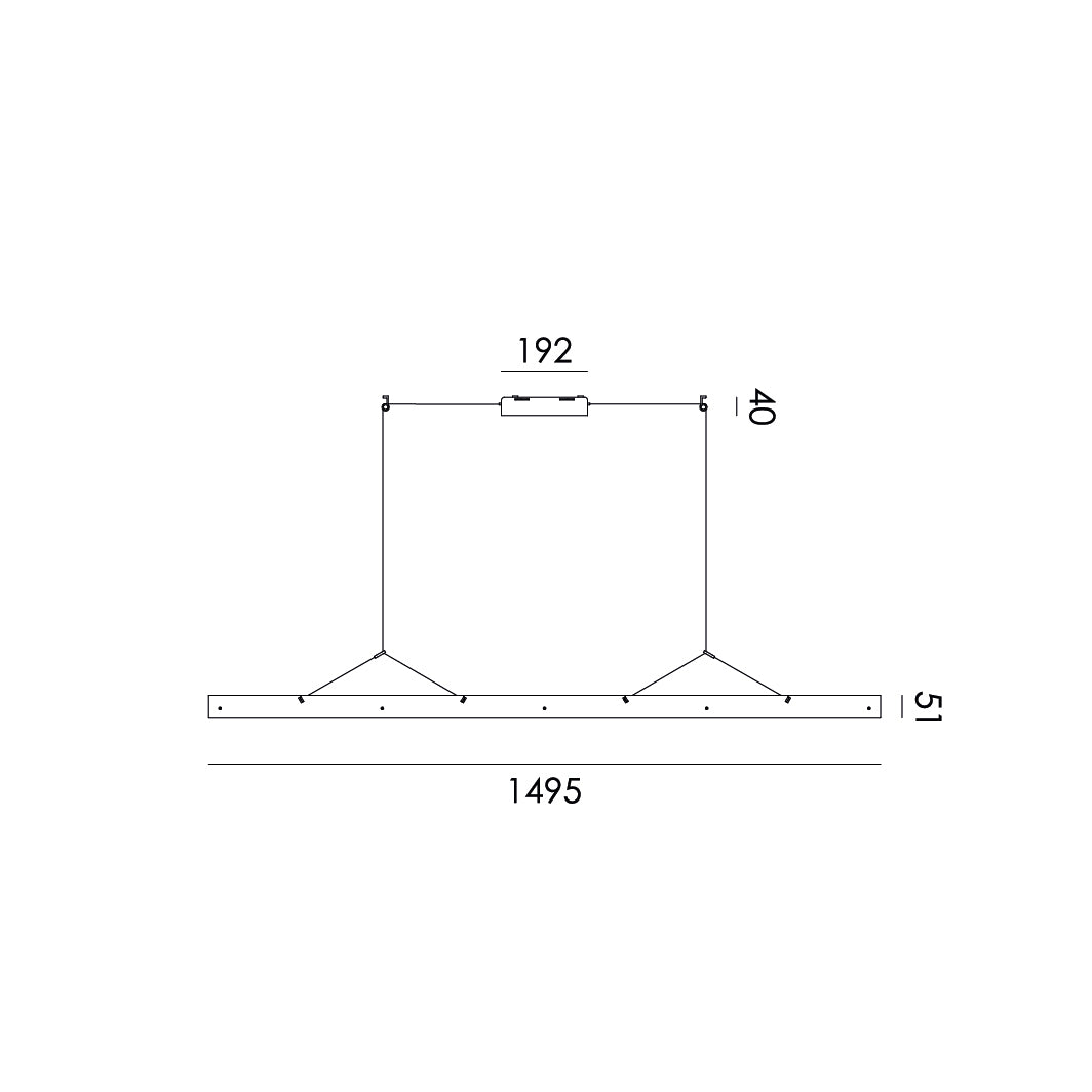 Tonone Bridge 150 hanglamp