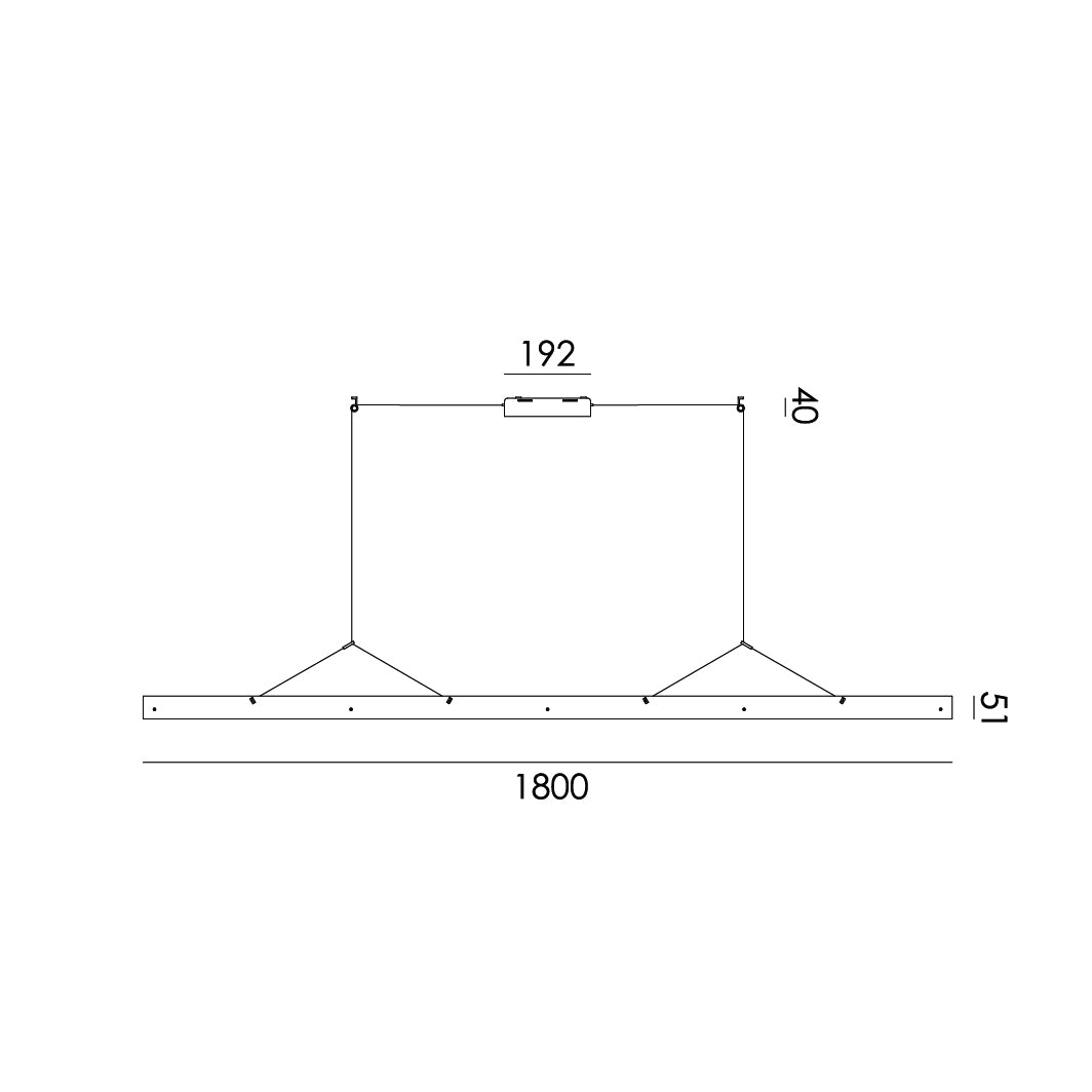 Tonone Bridge 180 hanglamp