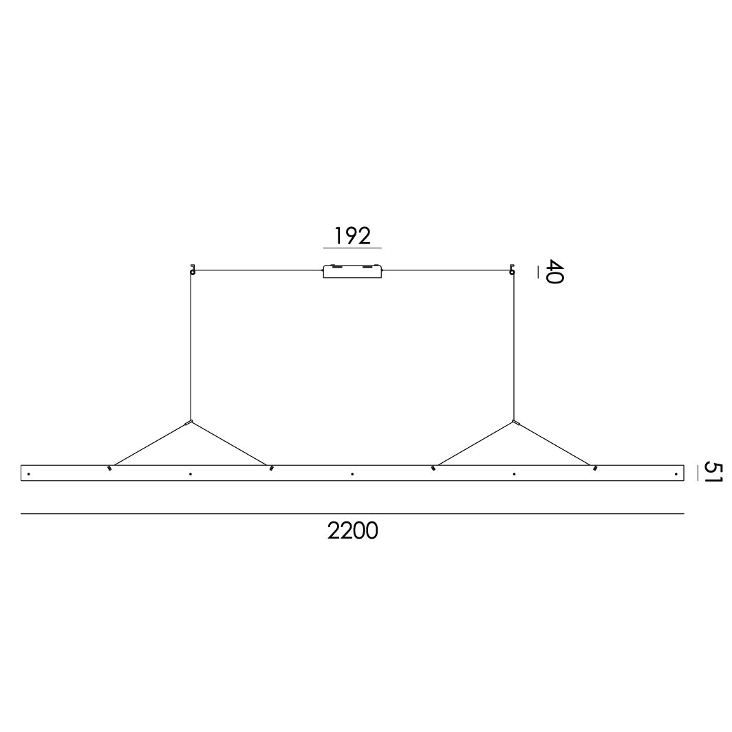 Tonone Bridge 220 hanglamp