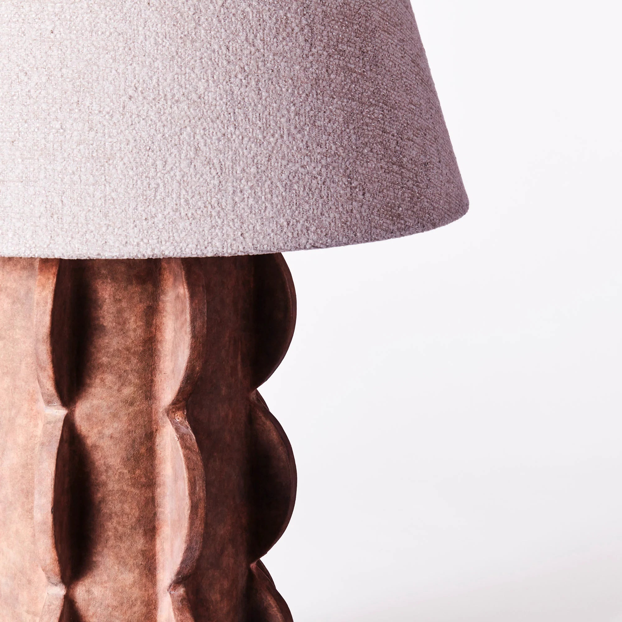 Dusty Deco Arcissimo large brown table lamp