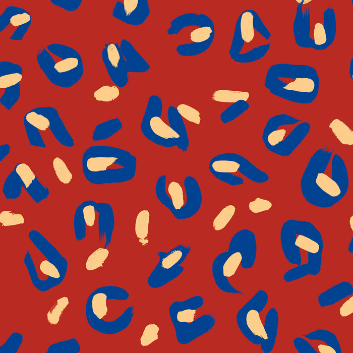 Tres Tintas behang Funky Leopard EF4903-4