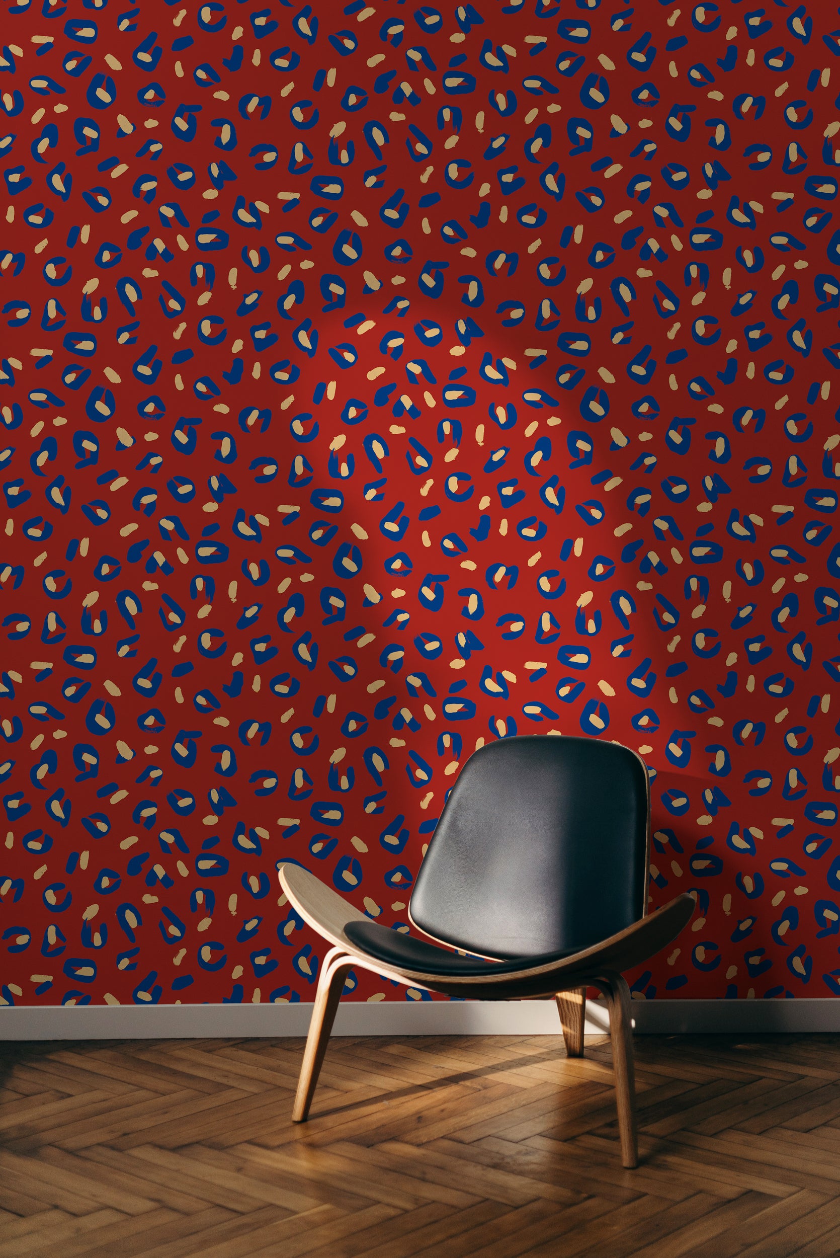 Tres Tintas behang Funky Leopard EF4903-4