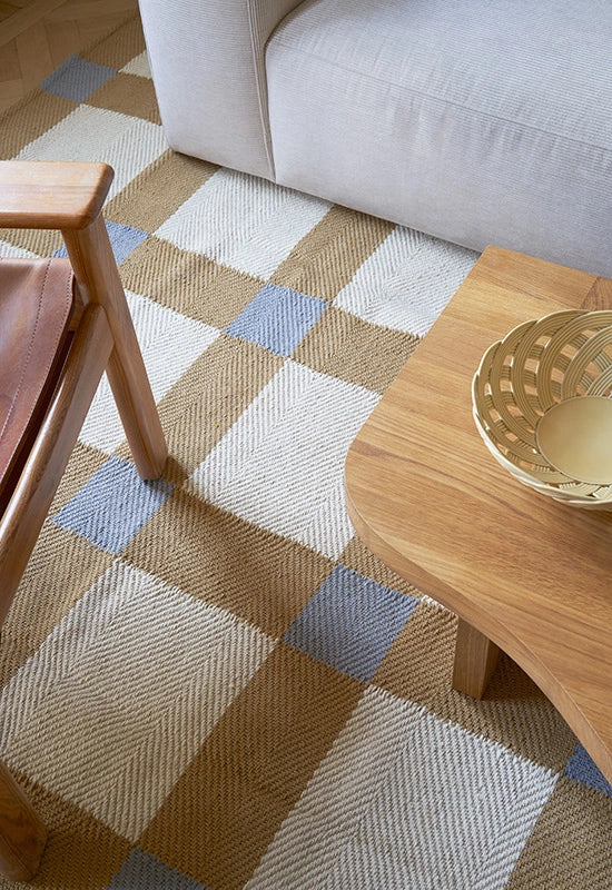 Layered Dusk Jute vloerkleed