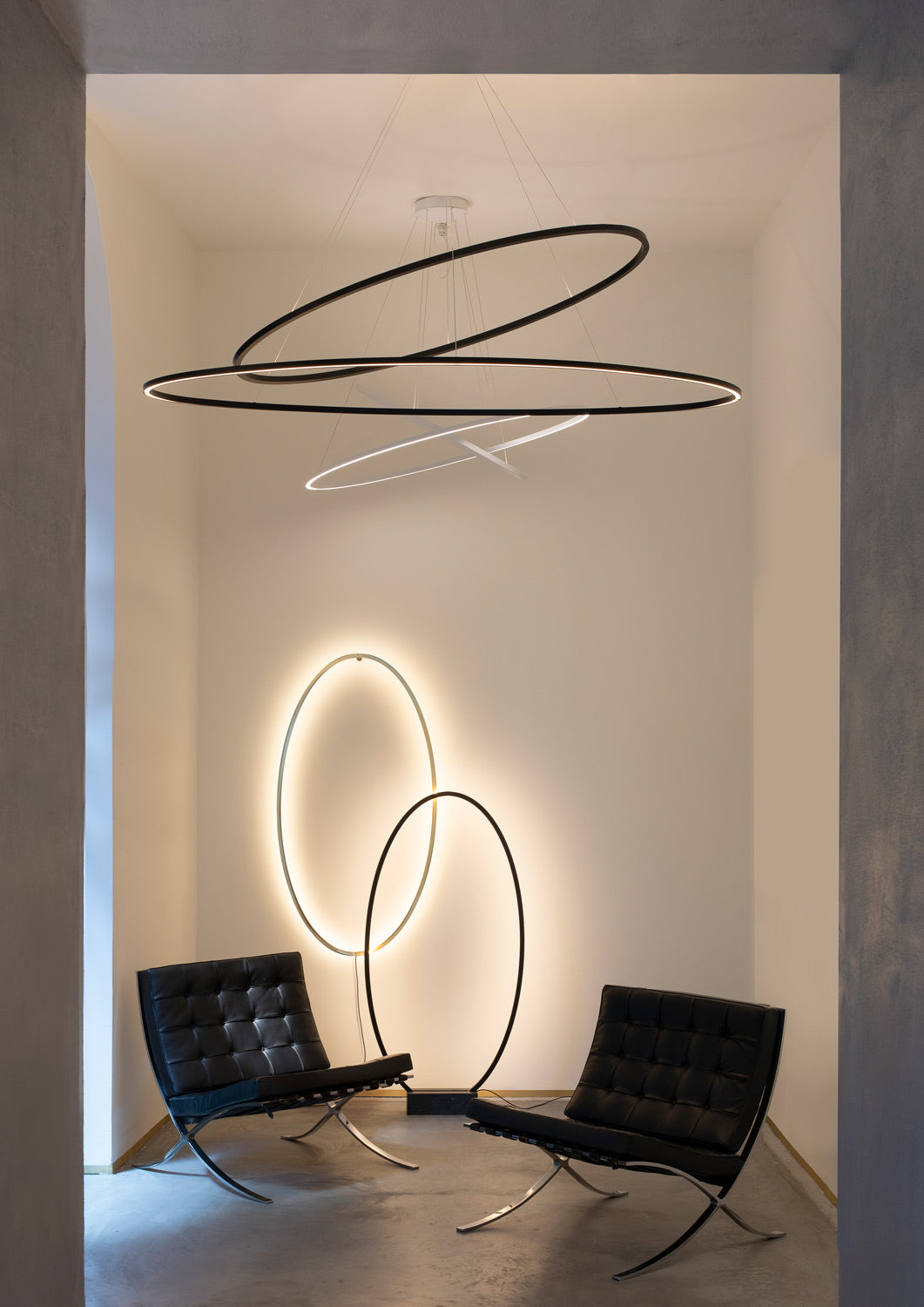 Nemo Ellisse double hanglamp