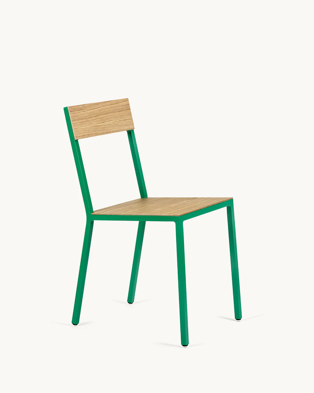 Valerie Alu Chair Wood Green Frame