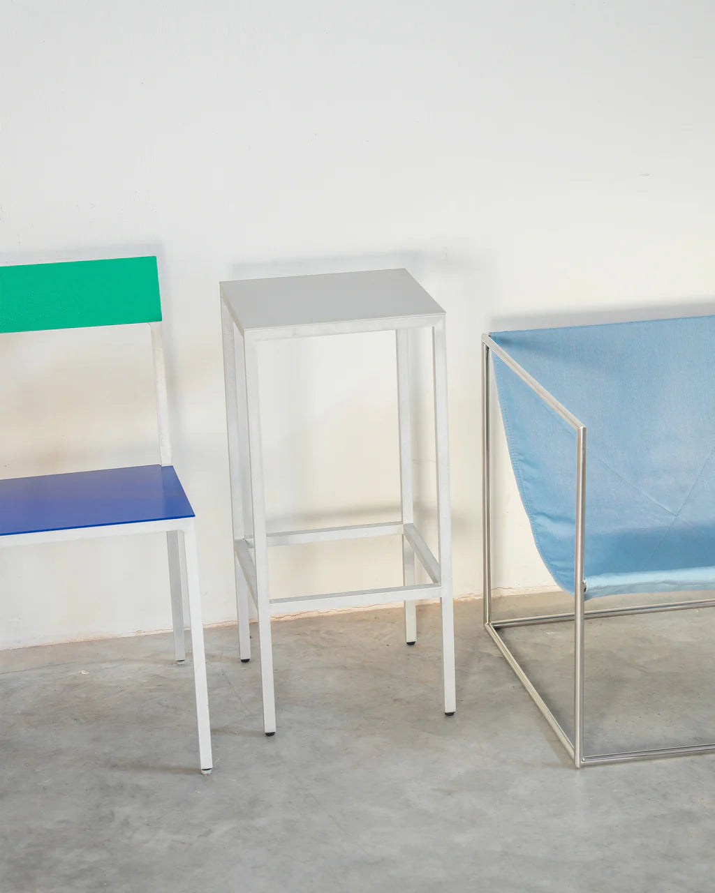 Valerie Objects Alu bar stool