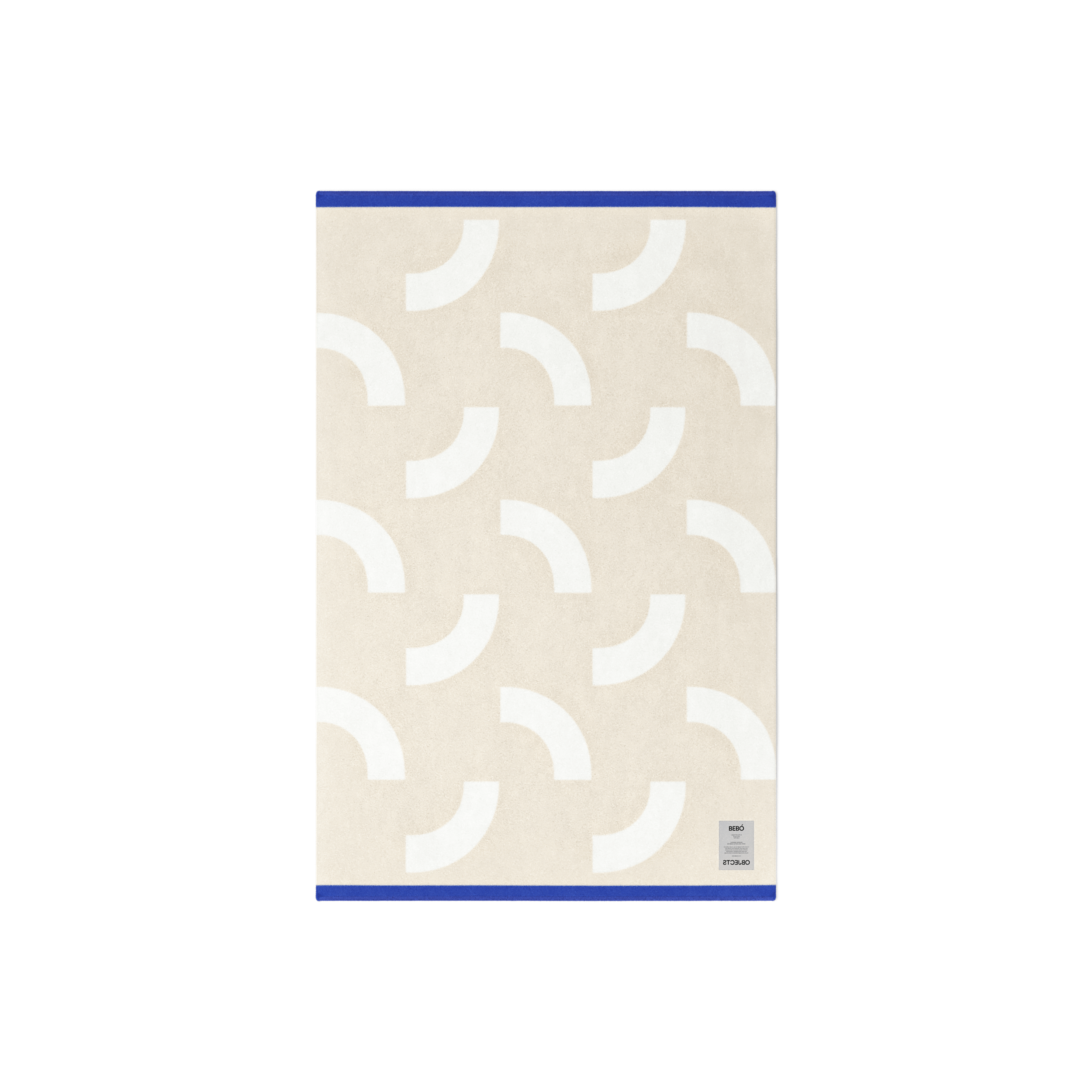 Bebo Objects Empha Pläd wollen plaid - Sand