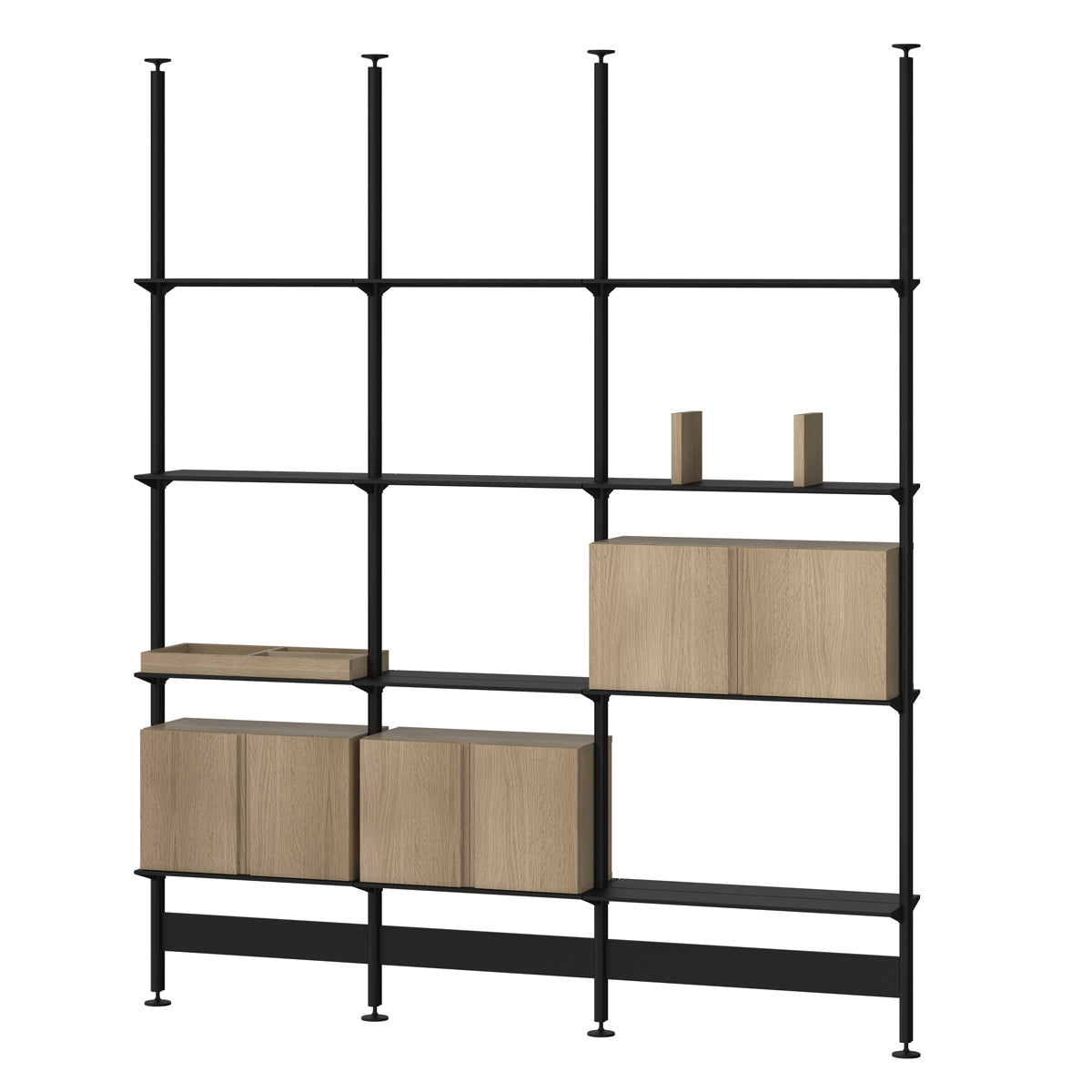 String Furniture Pira G2 system zwart