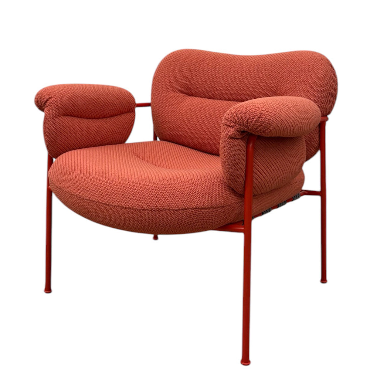 Fogia Bollo fauteuil Coda coral showroommodel