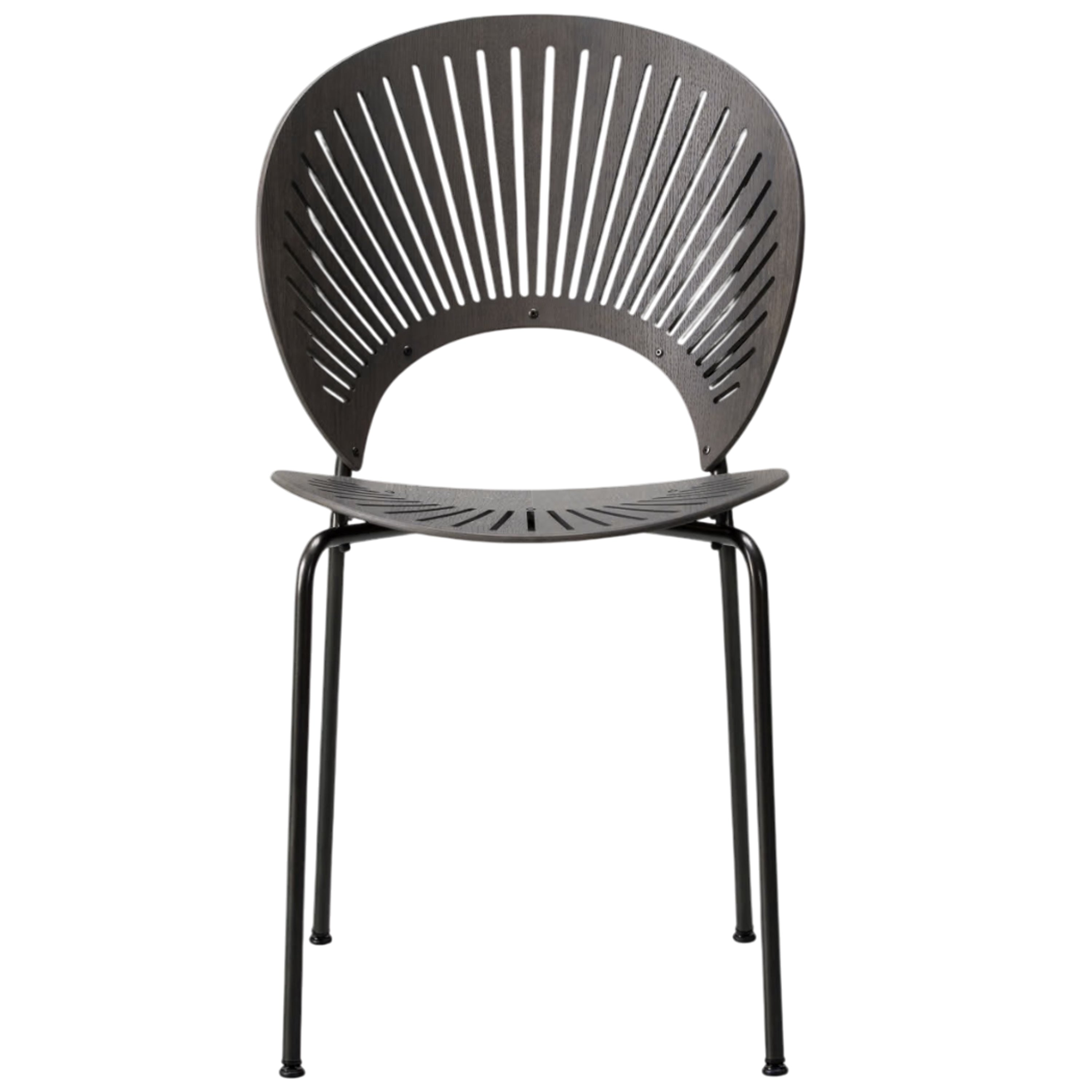 Fredericia Trinidad 3398 Grey Oak Stained Flint dining chair