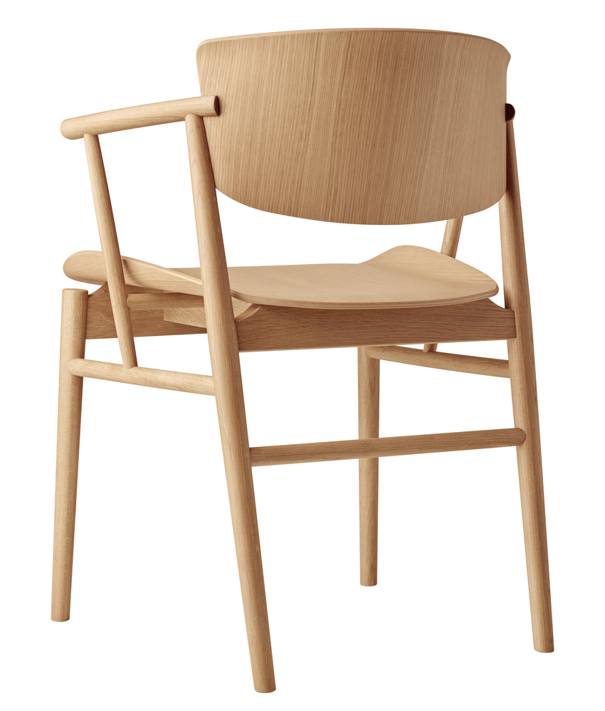 Fritz Hansen N01 chair back achterkant