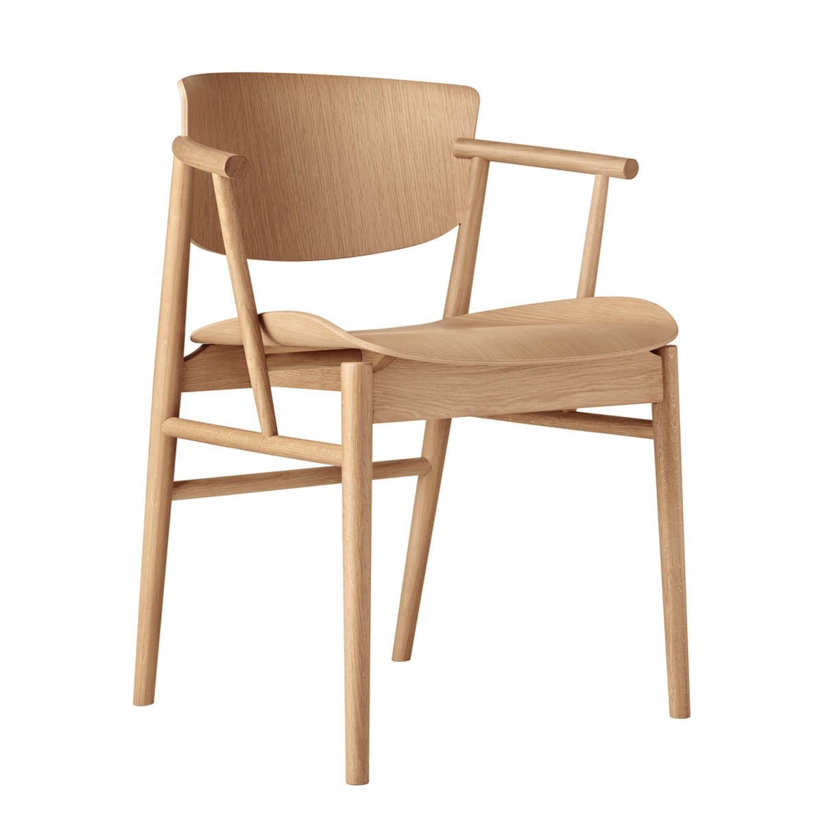 Fritz Hansen N01 chair oak