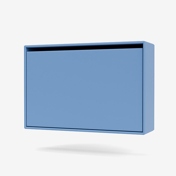 Montana Hide shoe cabinet azure , blauw