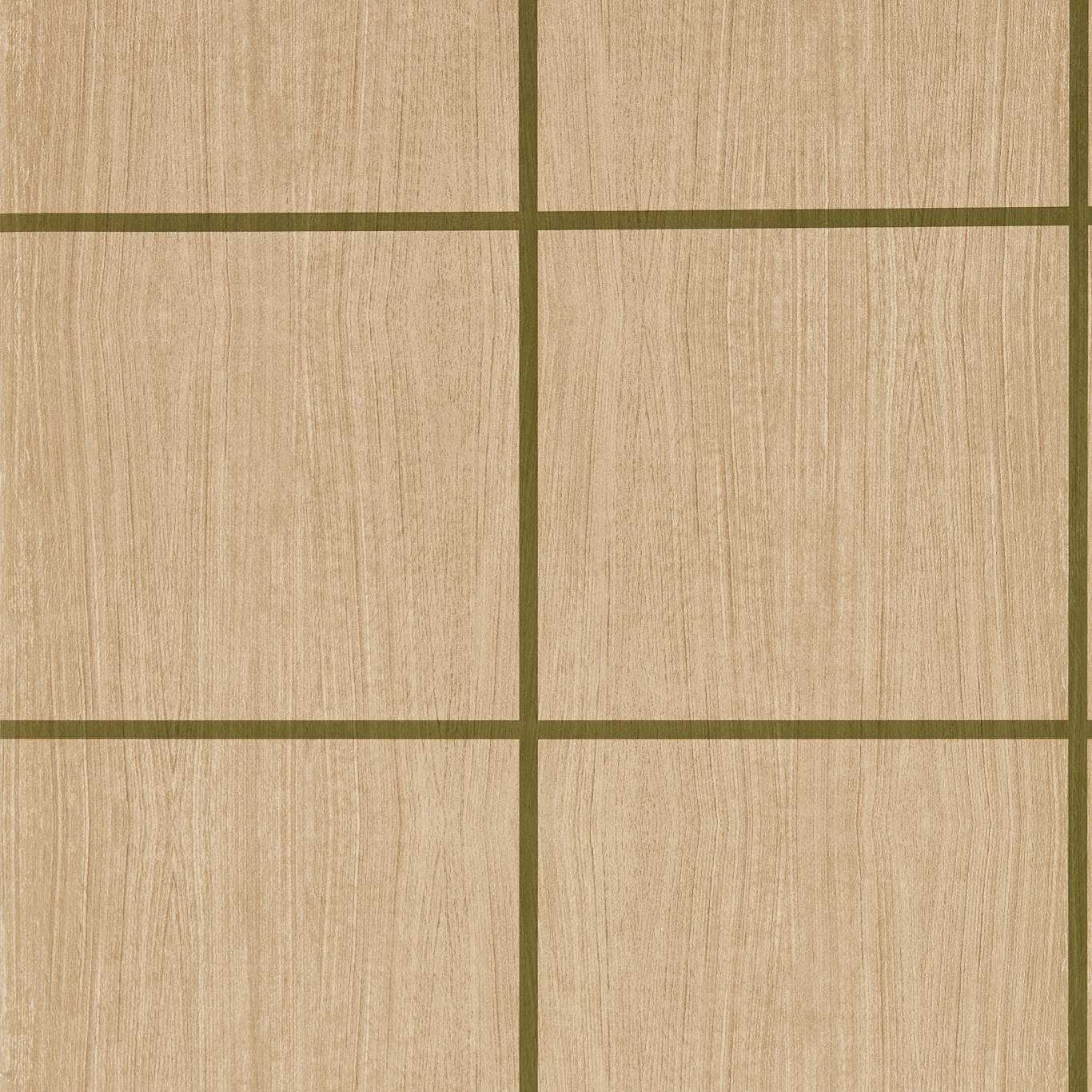 Harlequin behang Wood Blocks in de kleur Pine/Forest Gloss 113201