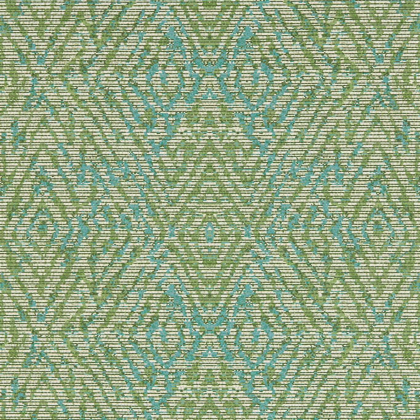 Harlequin behang Hansha in de kleur Kelly/Lagoon 113211
