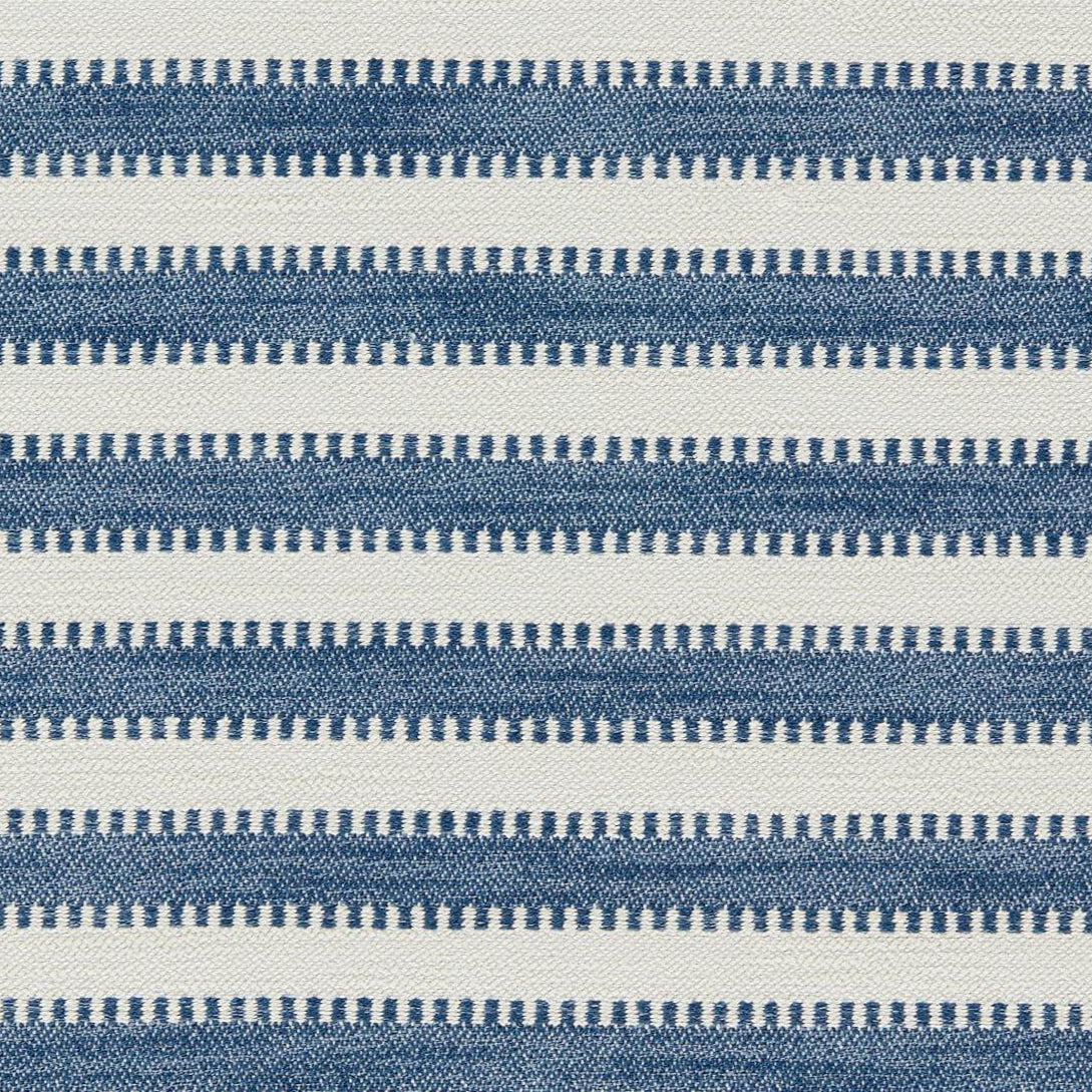 Harlequin indoor outdoor stof Ocala Stripe in de kleur Indigo/Chalk 134524