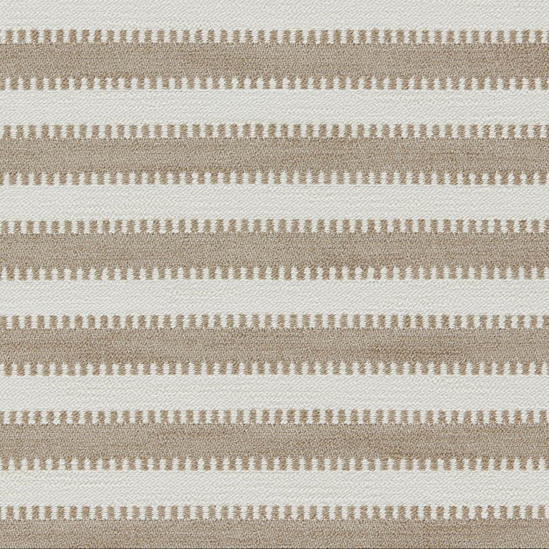 Harlequin indoor outdoor fabric Ocala Stripe-Taupe Chalk 134525