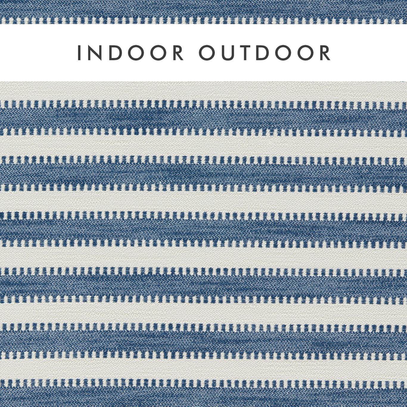 Harlequin indoor outdoor stof Ocala Stripe-Indigo Chalk 134524