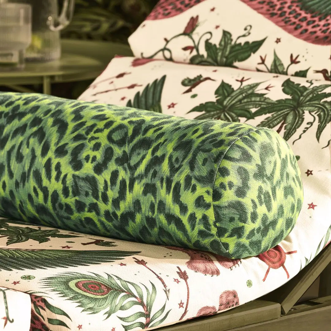 Harlequin in-outdoorstof Lynx Green CCF0868-03