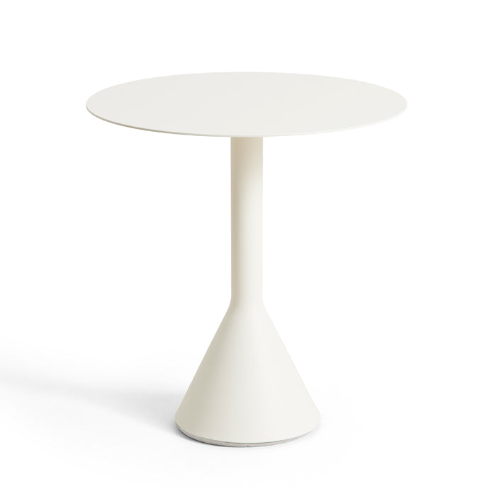 Hay Palissade Cone table diameter 70 cm in de kleur Cream White