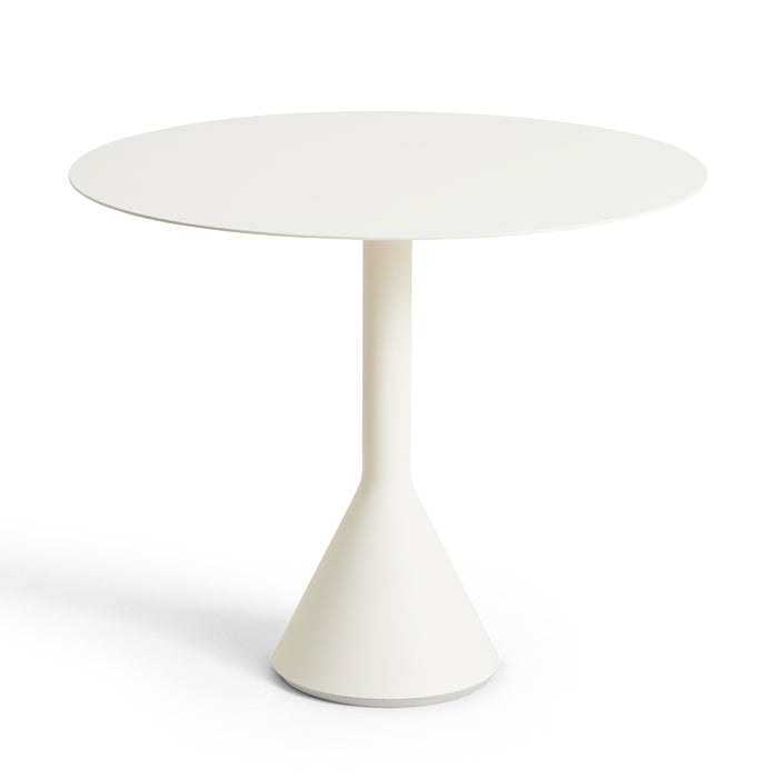 Hay Palissade Cone table diameter 90 cm in de kleur Cream White