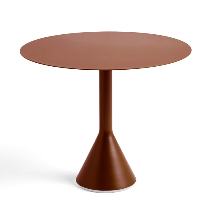 Hay Palissade Cone table diameter 90 cm Iron Red