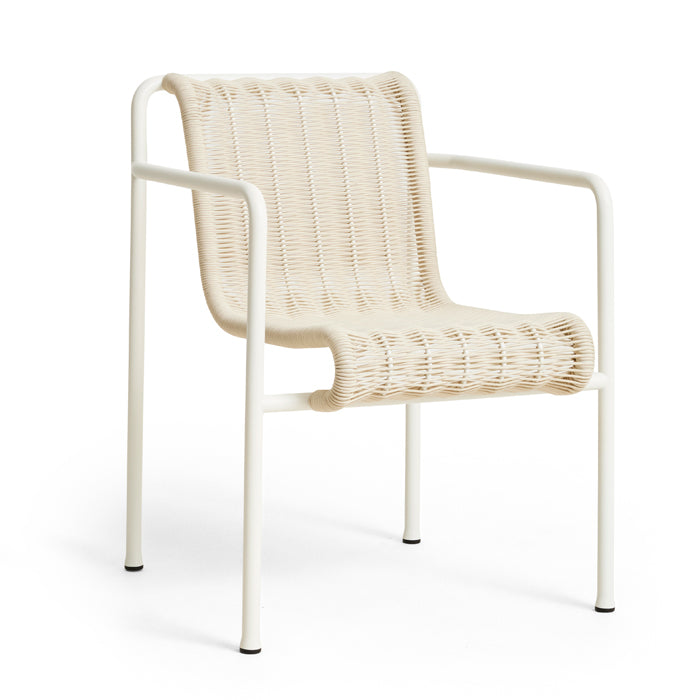 Hay Palissade Cord stoel in de kleur Cream White