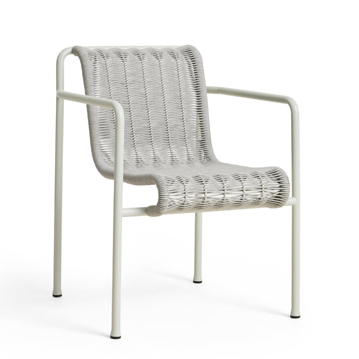 Hay Palissade Cord stoel in de kleur Sky Grey
