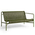 Hay Palissade Cord lounge bank in de kleur Olive