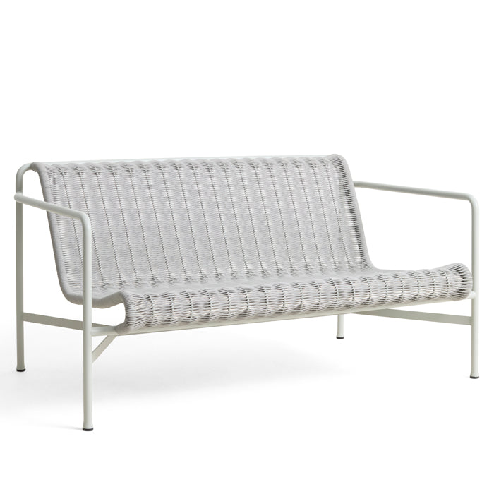 Hay Palissade Cord lounge bank in de kleur Sky Grey