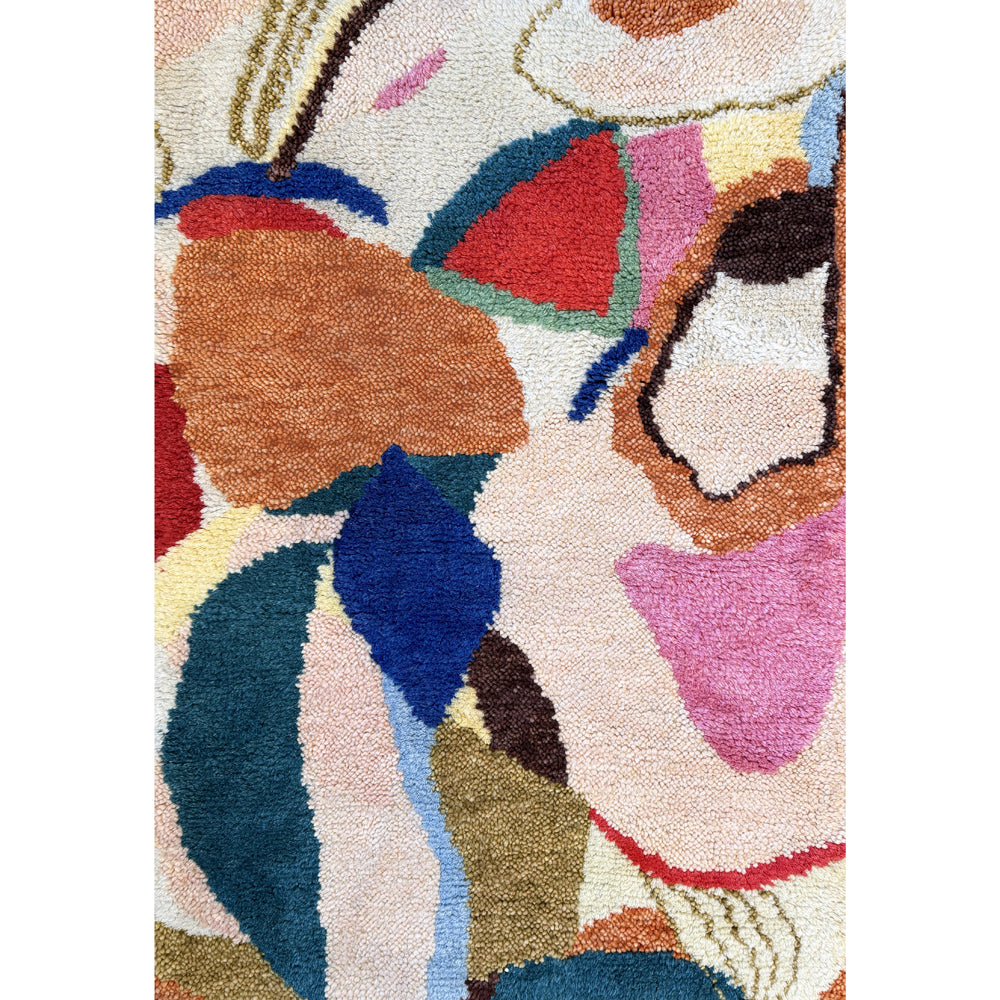 Layered Heather Chontos wool Kaleidoscope vloerkleed