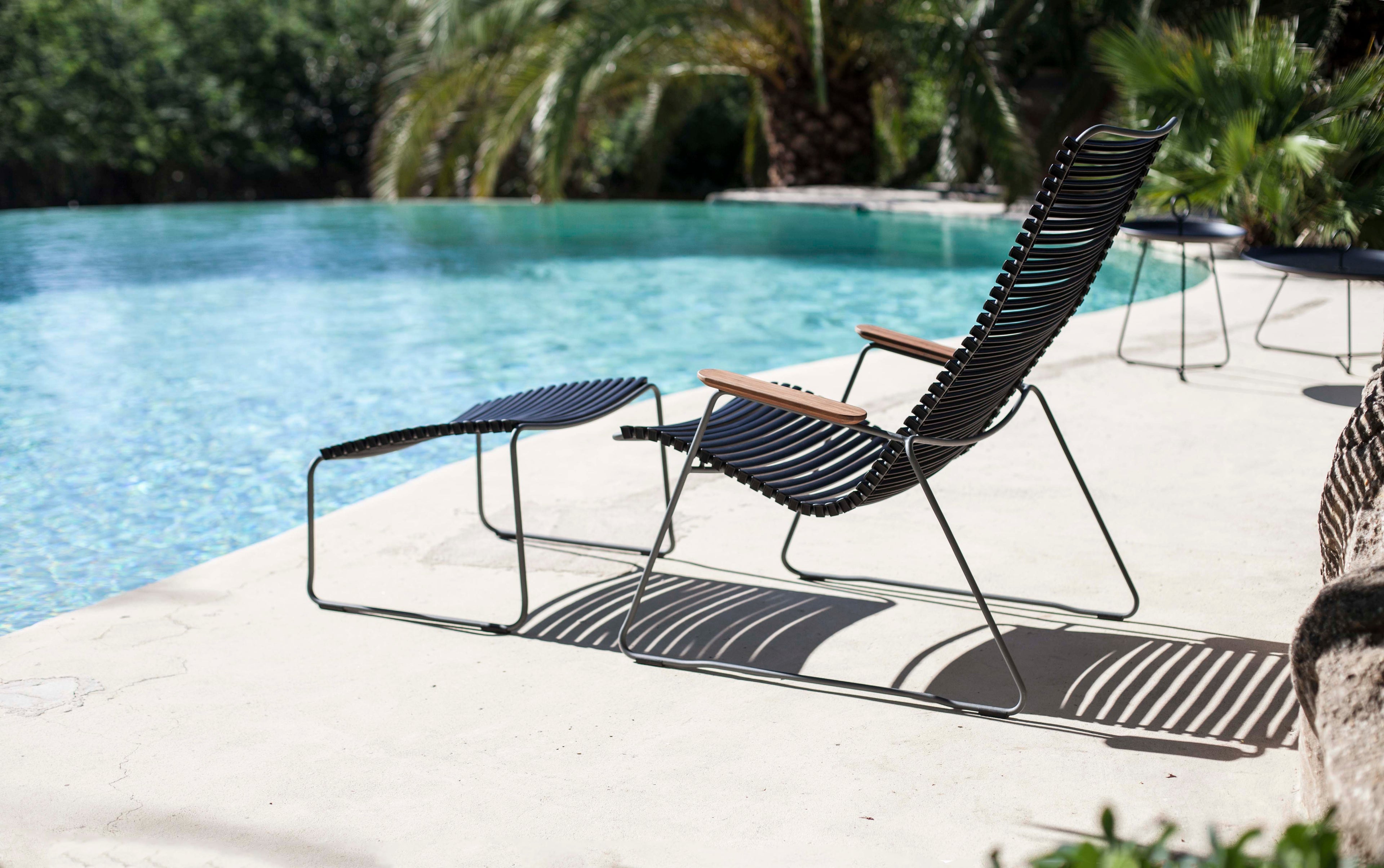 Houe Click Lounge Chair with footrest