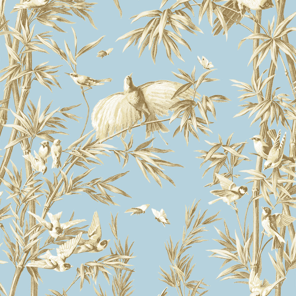 Ivy House behang Ludaix Toile Wedgwood IHW0063