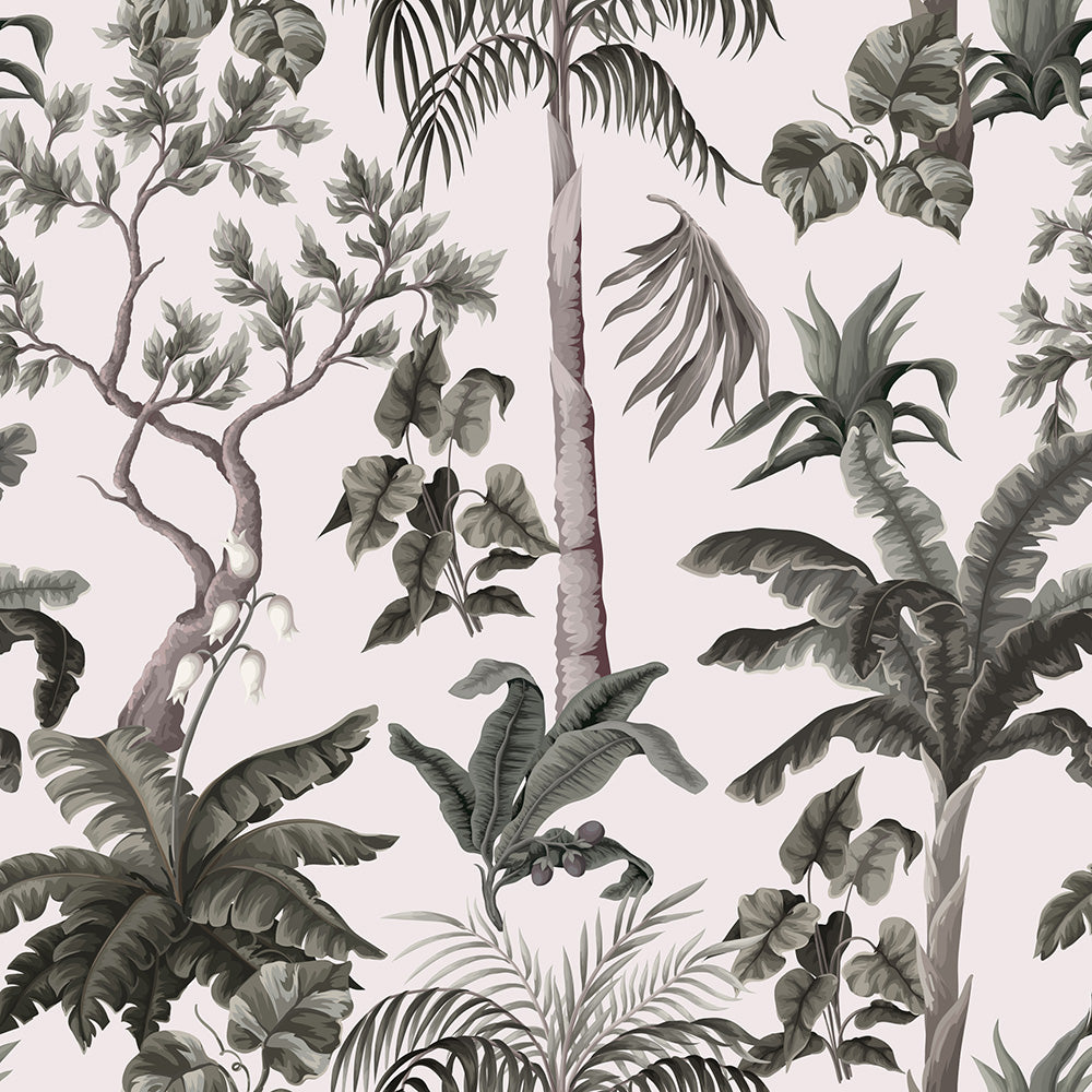 Ivy House behang Palm Woods Off White IHW0071