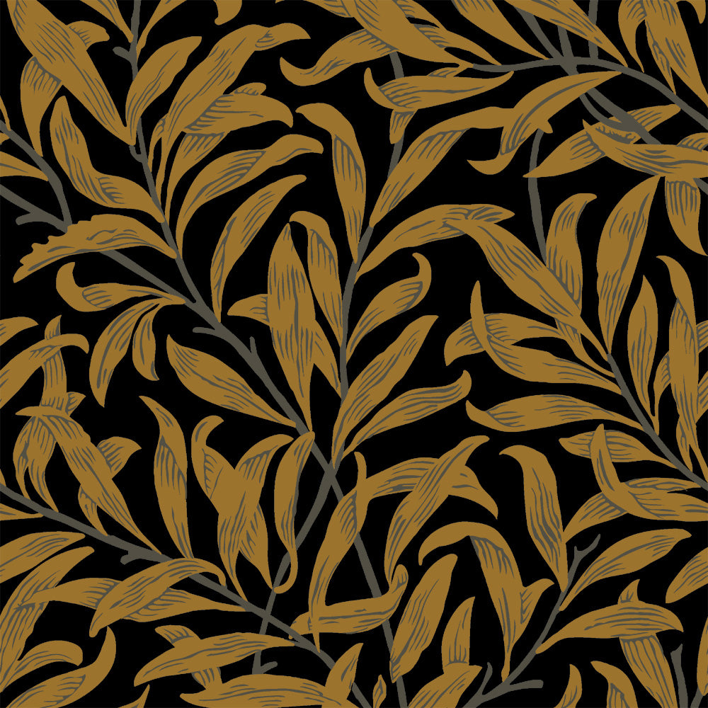 Ivy House behang Willow Bough Black IHW0081