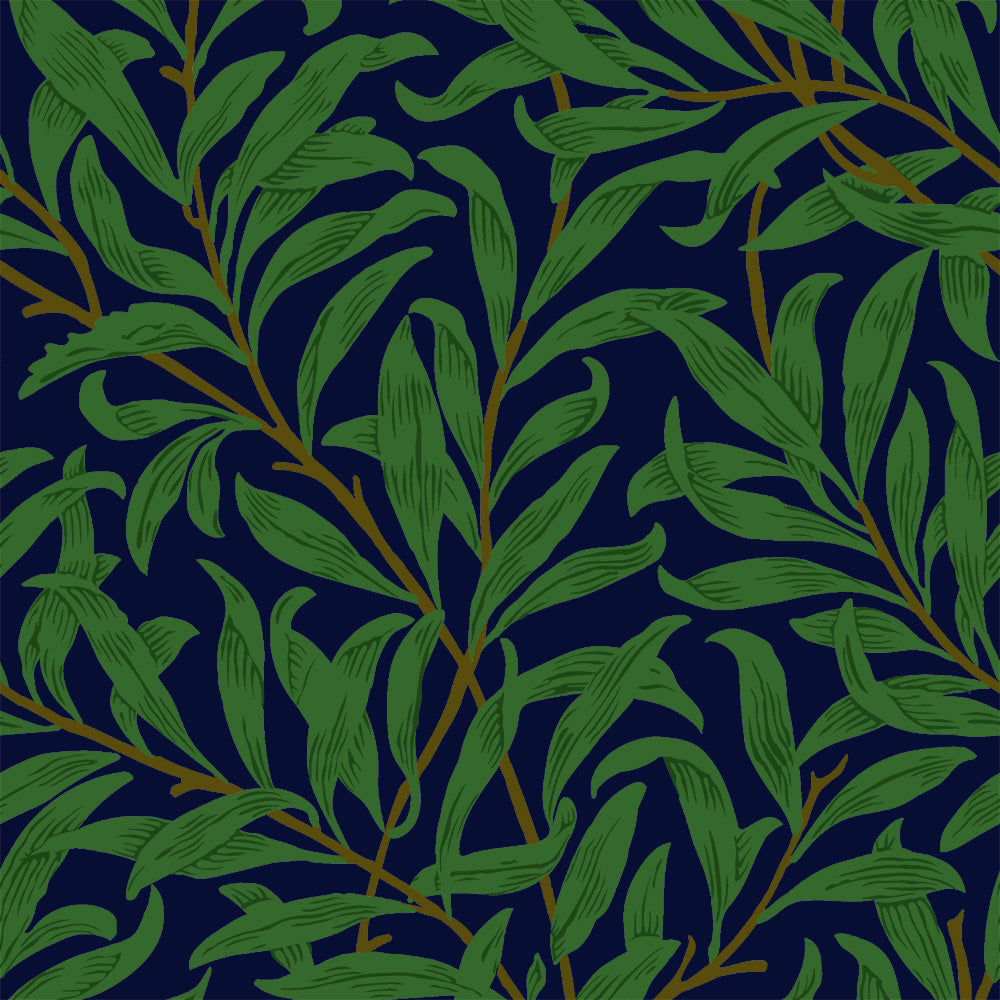 Ivy House behang Willow Bough Navy IHW0086