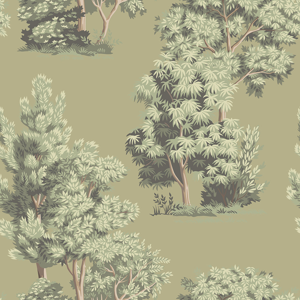 Ivy House behang Woods Taupe IHW0092