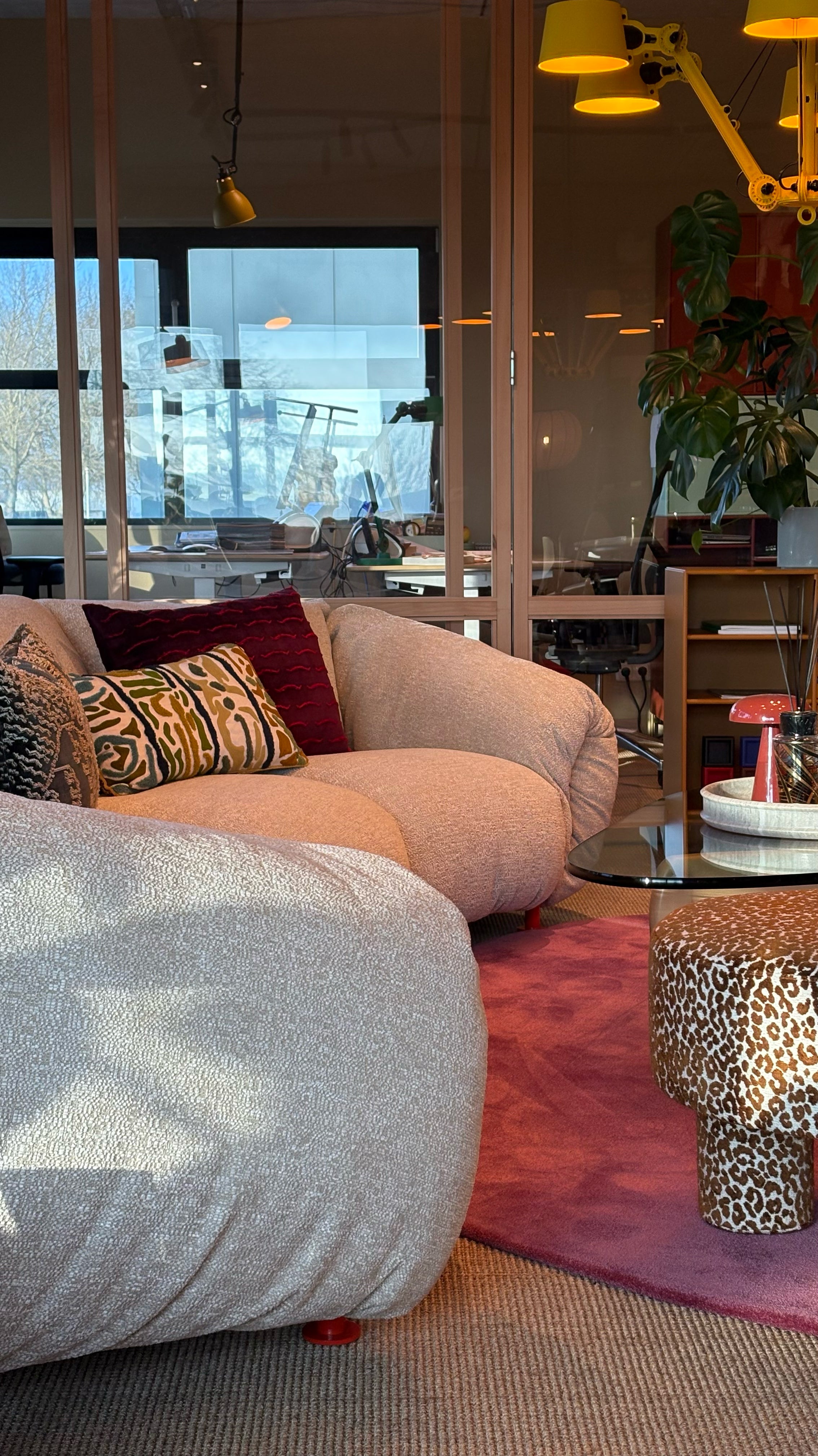 Zanotta Za:ZA Max bank ronde opstelling