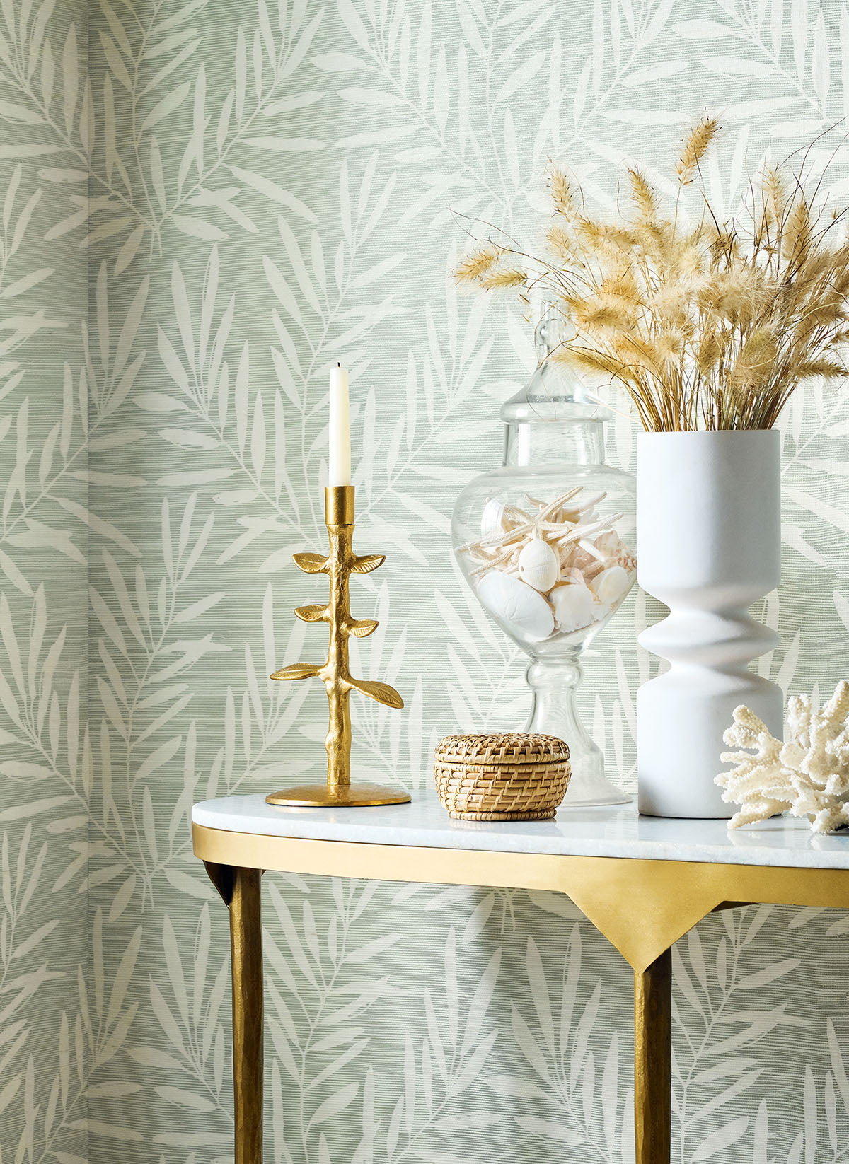 Thibaut behang Summer Leaves Summer Leaves T15800