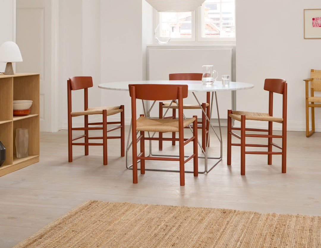 Fredericia J39 Mogensen chair Heritage Red