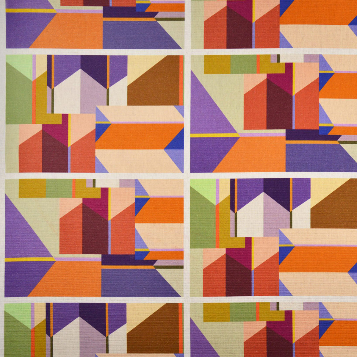 Karin Sajo stof figures libris KS 209 - Violets