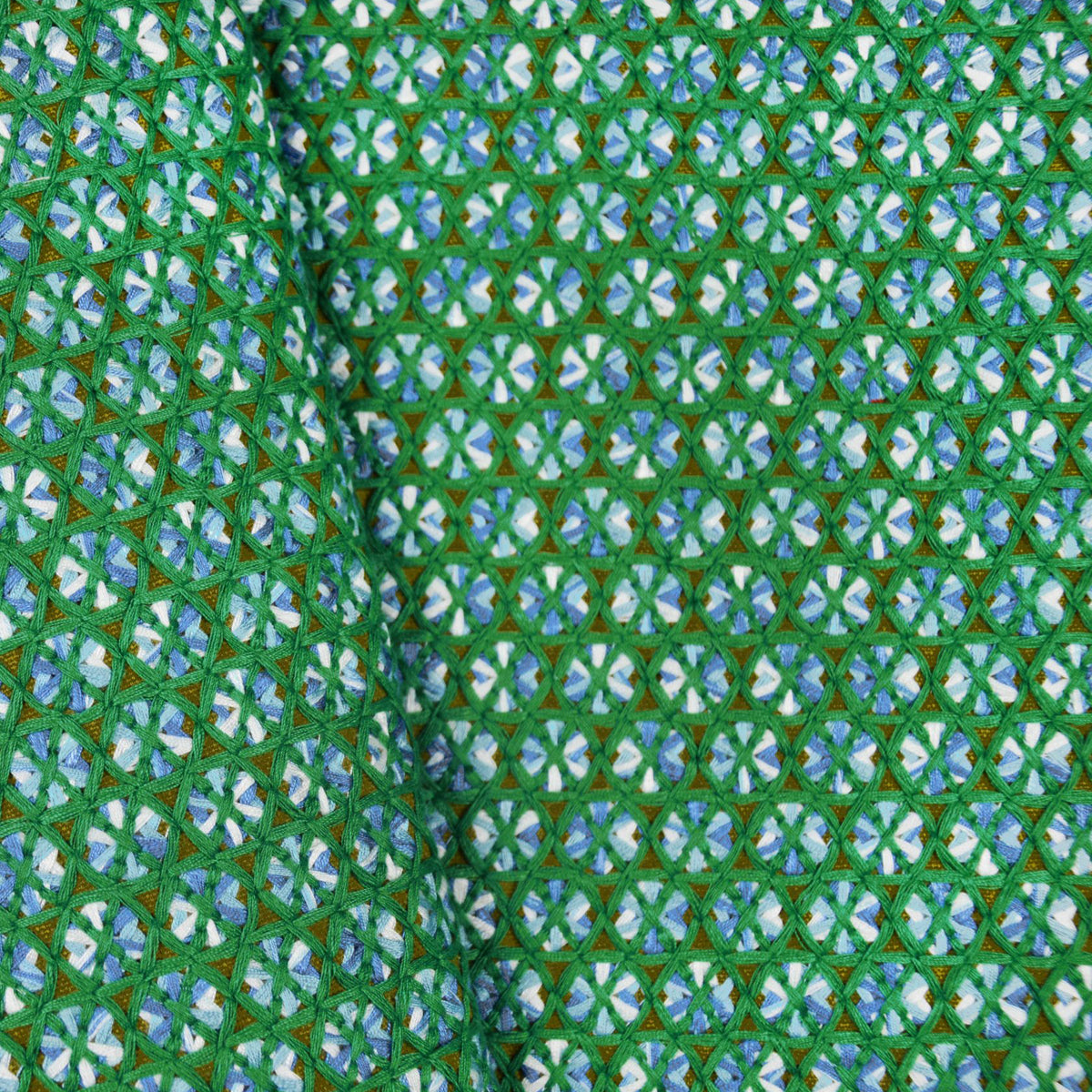 Karin Sajo stof Alvéoles KS 212 - Vert pastel